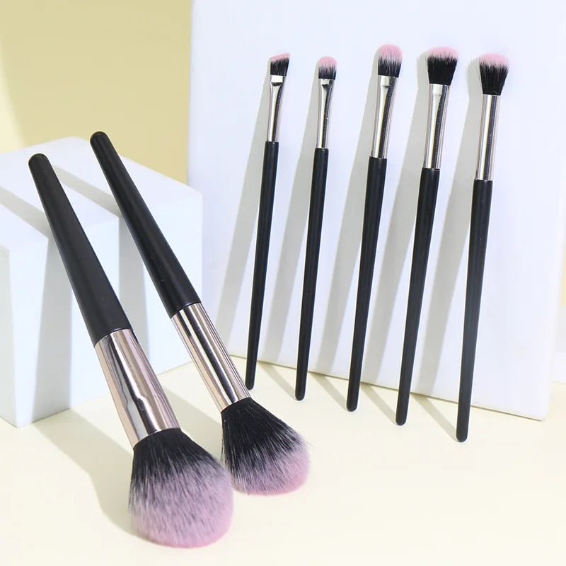 Makeup Brushes Set High Quality Professional 7pcs Makeup Brush Set Kabuki Foundation Face Powder Eye Shadows Make up Brushes Kit