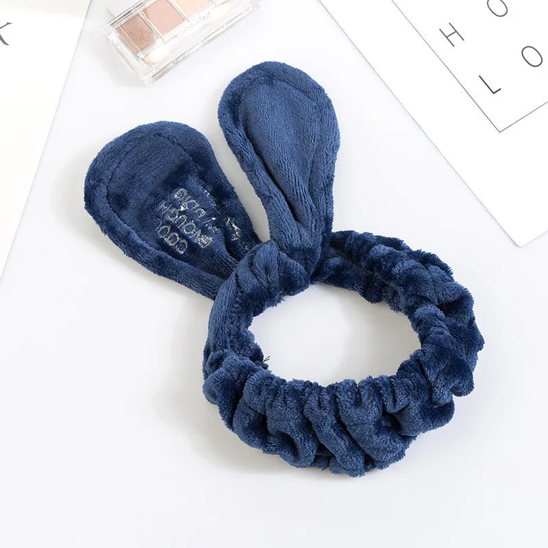 Custom Women's SPA Makeup Hair Bands Wrap Facial Yoga Headbands for Face Washing Shower