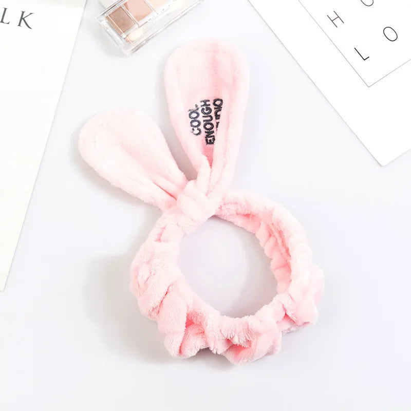 Custom Women's SPA Makeup Hair Bands Wrap Facial Yoga Headbands for Face Washing Shower