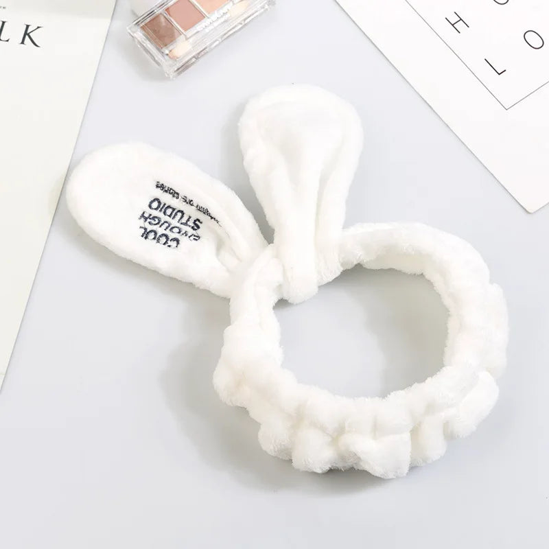 Custom Women's SPA Makeup Hair Bands Wrap Facial Yoga Headbands for Face Washing Shower