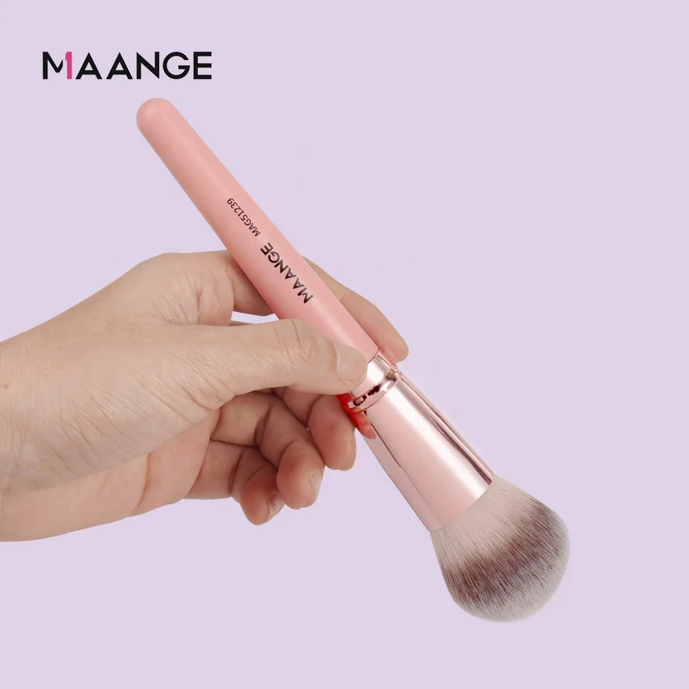 MAANGE Wholesale 6 Pcs Multi-function Make up Brushes Large Brush Head Powder Makeup Brush Set