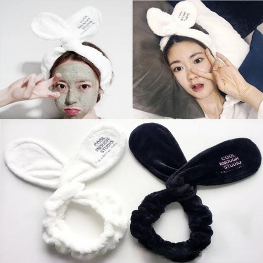Custom Women's SPA Makeup Hair Bands Wrap Facial Yoga Headbands for Face Washing Shower